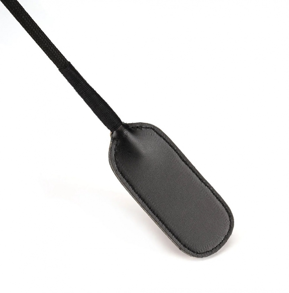 Eco-friendly material, composed of 50% recycled leather and ... Liebe Seele - Black Bond Crop photo-2