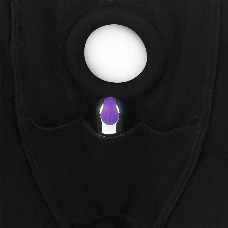 Lovetoy - Horny Strapon Shorts - Black - M/L photo