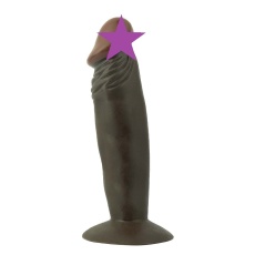 Nasstoys - American Whoppers 6" Realistic Dildo - Black photo