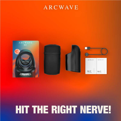 Arcwave - Ion 2 電動吸啜飛機杯 - 黑色 照片