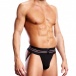 Blueline - Performance Microfiber Jock Strap - Black - L/XL photo