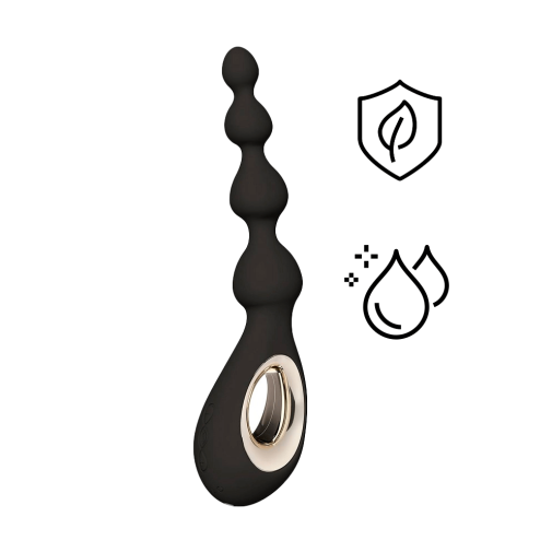 Lelo - Soraya Anal Beads - Black photo
