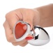 Booty Sparks - Jasper Heart Anal Plug L-size - Red photo-2