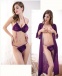 SB - Sexy Robe w Bikini A324-4 - Purple photo-2