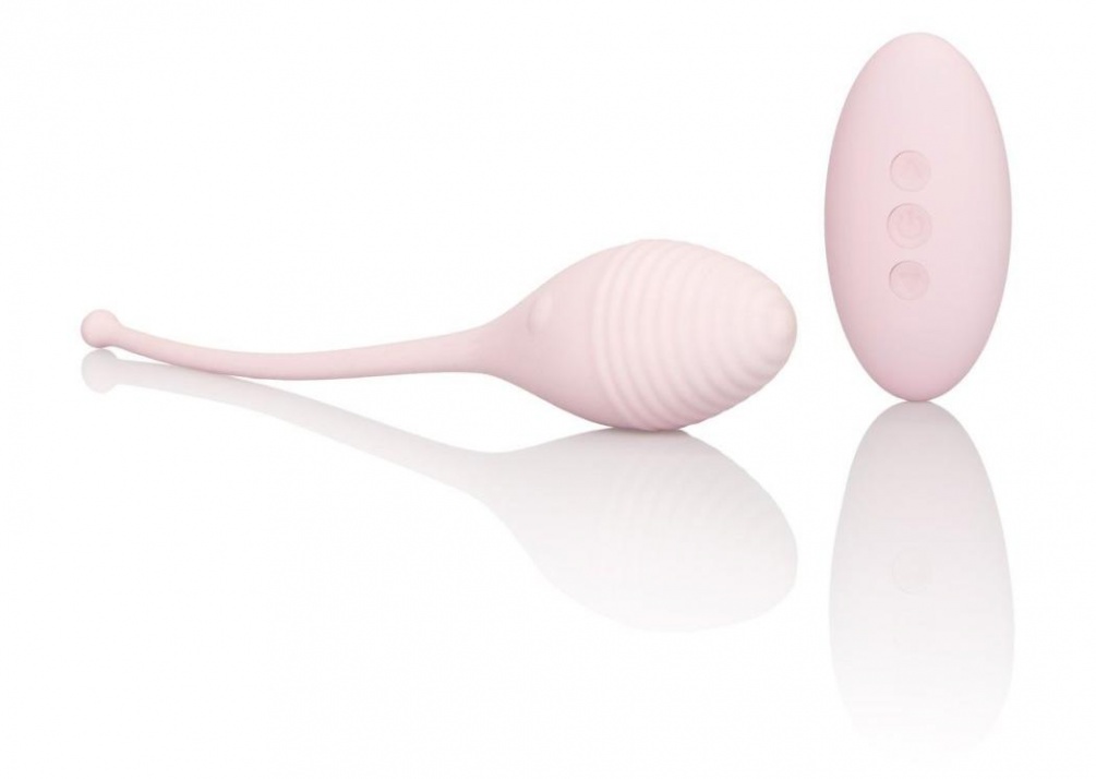 The Inspire Vibrating Remote Kegel Exerciser allows you to t... Inspire - Vibrating Remote Kegel Exerciser - Pink photo-3