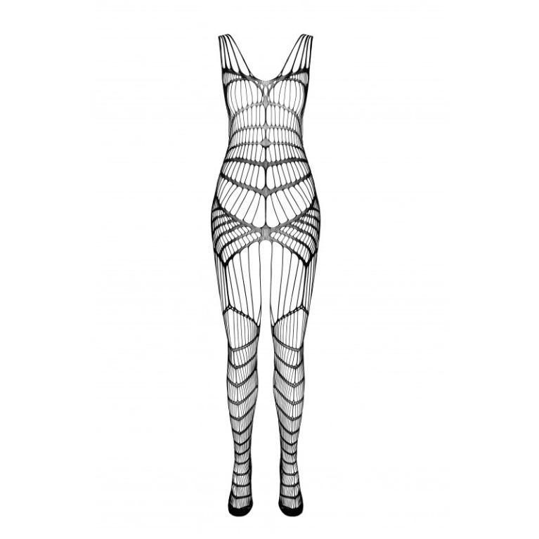 Passion - 開洞連身襪 BS102 - 黑色 照片