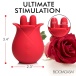 Bloomgasm - Rose Fondle 陰蒂刺激器 - 紅色 照片-9