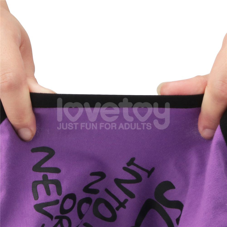 Lovetoy - Slide Vibrating Panties S - Purple photo