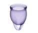 Satisfyer - Feel Confident Menstrual Cup - Lilac photo-5